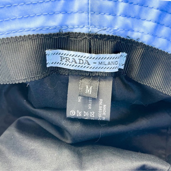 PRADA PERIWINKLE NYLON BUCKET HAT (!!!!!SOLD!!!!) - Picture 4 of 5